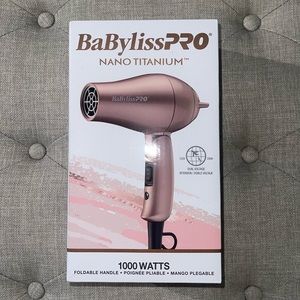 Babyliss Pro Nano Titanium MINI (Travel size) blow dryer